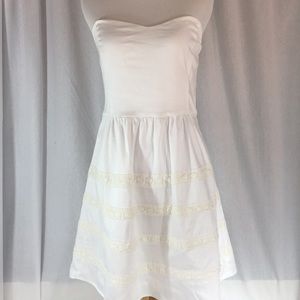 White dress from Francesca’s never worn